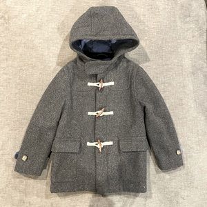 Mini Boden 3-4yr wool toggle coat